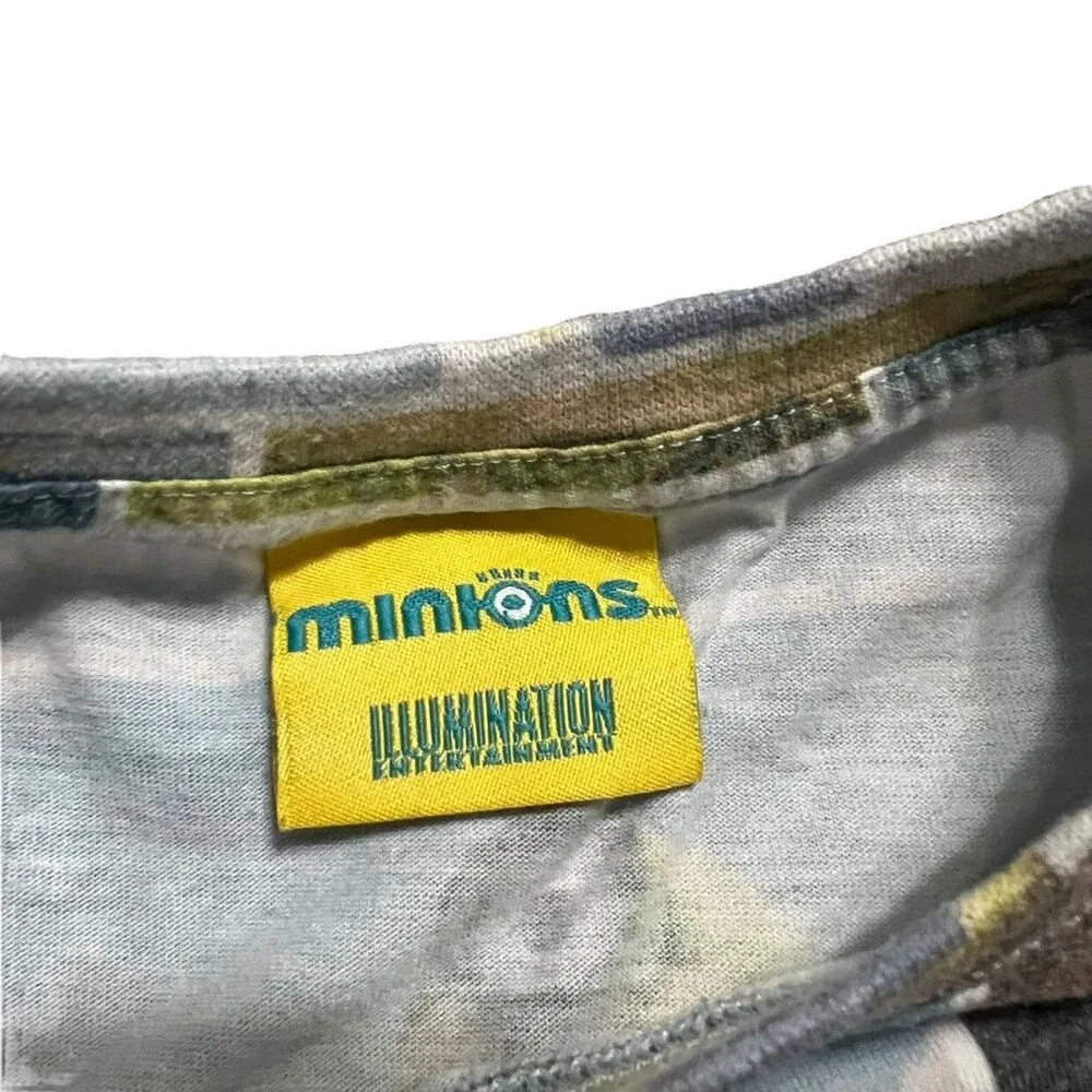 Next 8Y Minions T-Rex Dinosaur Shirt